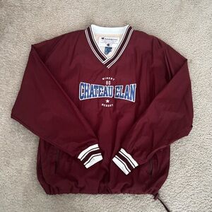 Vintage Champion Chateau Elan Resort Pullover Jacket